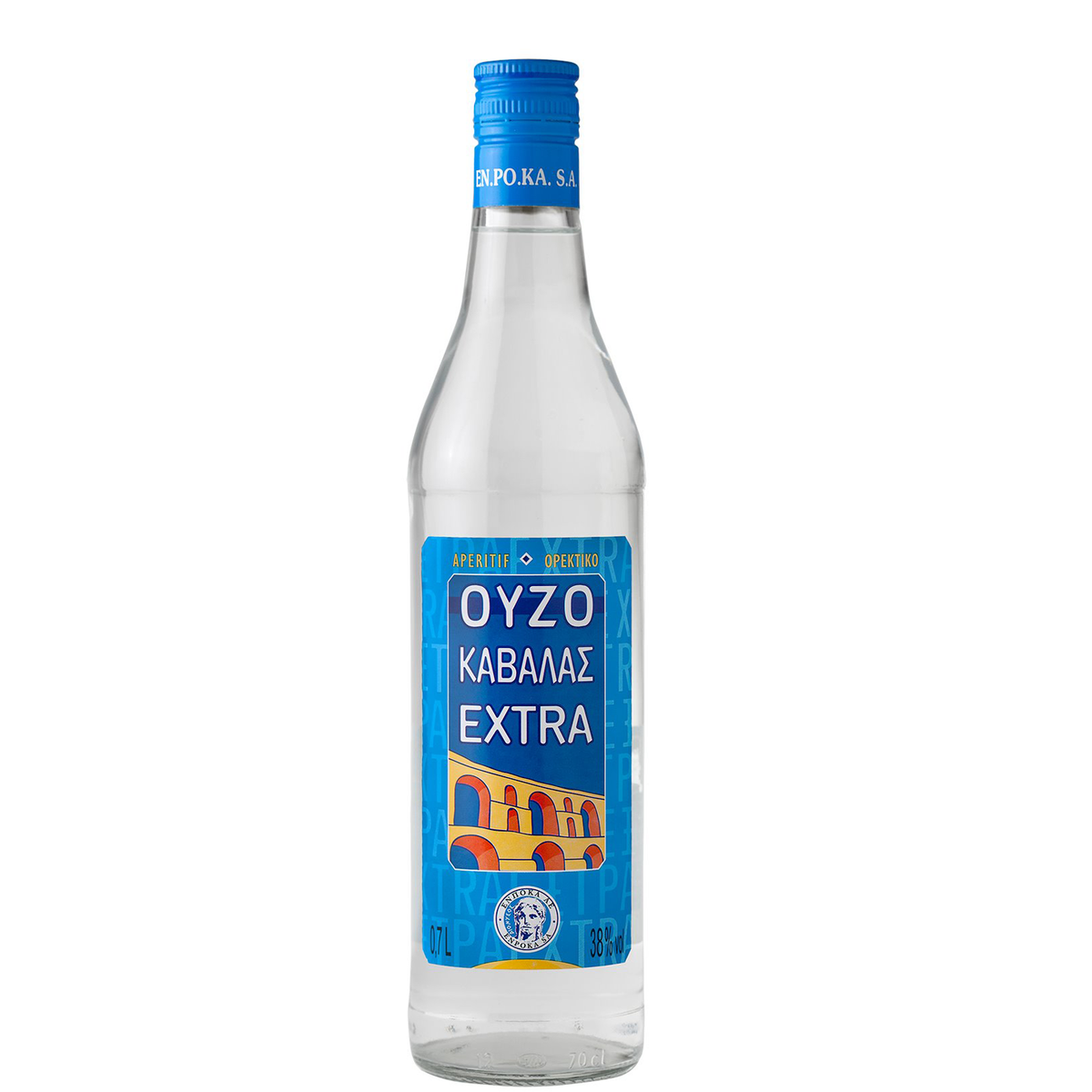 OUZO of KAVALA extra 200ml Grocery 38% – vol. Hellenic