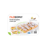 Load image into Gallery viewer, Filosophy Vegan Bougatsa Cream pie 850g