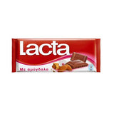 Load image into Gallery viewer, LACTA milk chocolate bar with almonds 85g - Hellenic Grocery