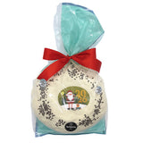 Load image into Gallery viewer, Terkenlis Vasilopita-New Years Eve cake covered white icing 900g