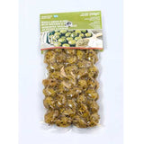 Load image into Gallery viewer, Whole green olives Colossal marinated with garlic 250g - Hellenic Grocery