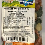 Load image into Gallery viewer, Small Vegetable Pasta Shells 500gr - Hellenic Grocery (6878835933391)