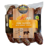 Load image into Gallery viewer, hellenic-grocery-Sausages-with-Orange-(5-pieces)-500g_